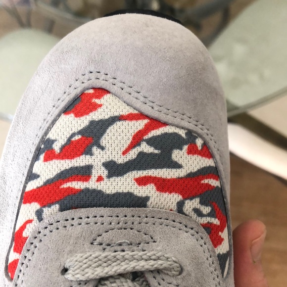 🇺🇸NEW BALANCE 576 GREY/RED/CAMO MADE IN USA SZ 10 - Picture 6 of 9